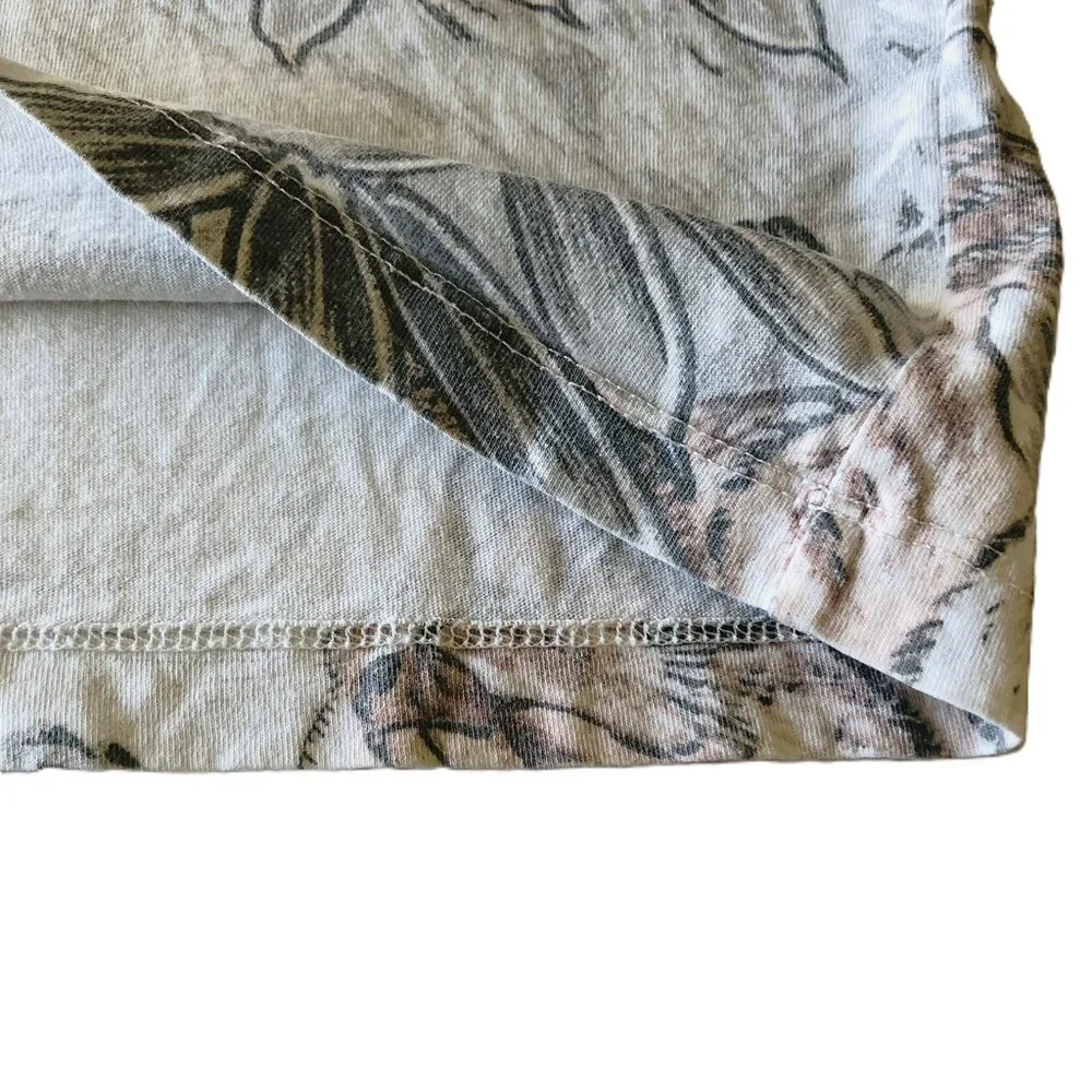 ALLSAINTS Chokai SS Crew Neck T-Shirt Oversized Fit Tiger Print Mens S Portugal - Picture 7 of 12